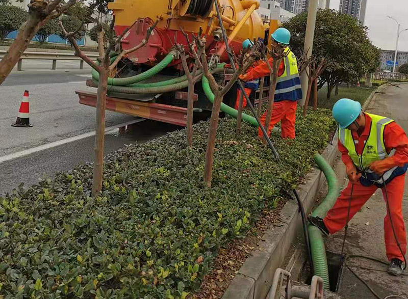 武穴市政管道清淤
